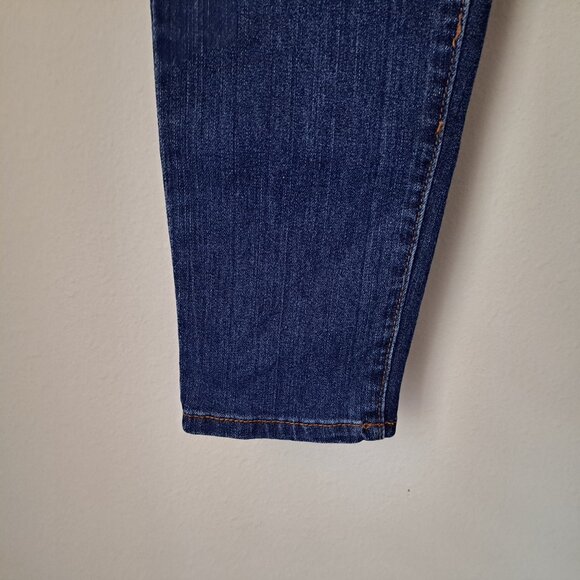 Blueink Juniors Skinny High Waist Jeans Size 9 Dark Blue Color - Picture 8 of 8